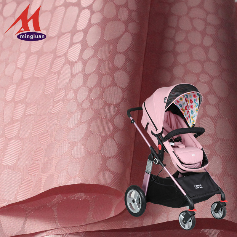 厂家供应75D鱼鳞纹提花牛津布箱包童车手袋帐篷面料牛津布