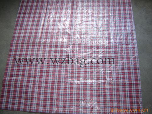 PP格子布pp编织布塑料格子布