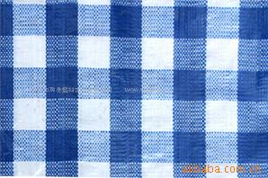 塑料方格布 大方格子布 小方格编织布 PP格子布 手提袋面料