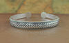 Ethnic silver bracelet, fashionable retro jewelry, accessory, ethnic style, wholesale