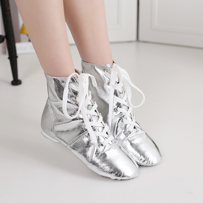 Botas de Jazz de lona para niños adultos de alta calidad zapatos de baile de fondo suave nuevos zapatos de práctica zapatos de ballet zapatos de rendimiento