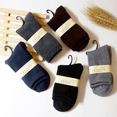 男士毛圈襪棉襪加厚中筒拉毛襪子秋冬保暖男襪毛巾襪廠家批發