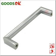 锌合金镀亮珠铬拉丝镀镍亚黑半圆钢木制抽屉家具U门型柜门把拉手