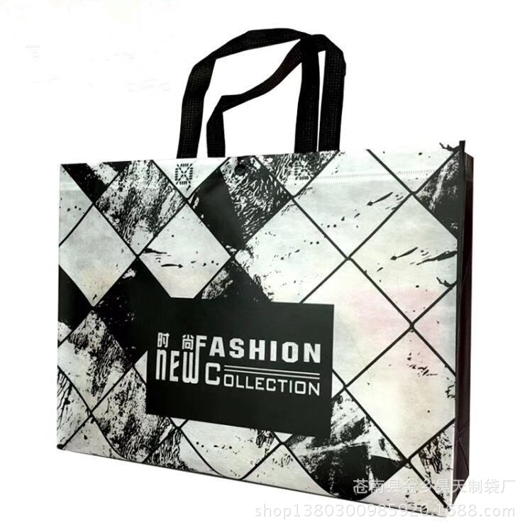 厂家批发 现货覆膜无纺布袋礼品袋 通用服装无纺布袋购物袋