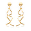 Golden accessory, hula hoop, earrings, wholesale, European style, Aliexpress