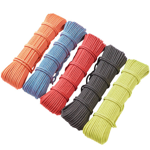 Kanle outdoor climbing rope grab knot rock climbing rope high-altitude speed descent rope life-saving rope knot rope fire safety rope