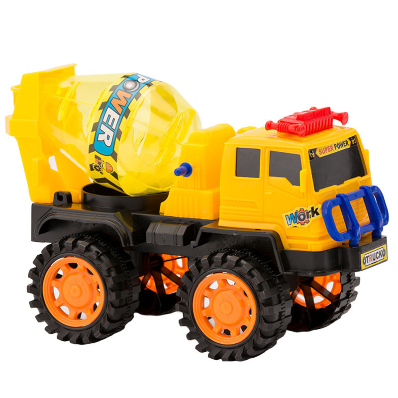 Creative new children's toy engineering truck model mixer toy stall hot supply gift wholesale postage
