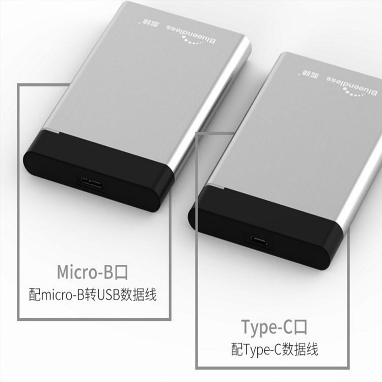 跨境爆款移动硬盘 usb3.1 2.5英寸  外部硬盘 移动硬盘 1TB