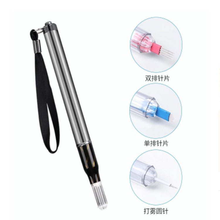 Semi-permanent tattoo handmade pen new large opening pen eyebrow tattoo with light handmade pen eyebrow luminous embroidery pen Semi-permanent tattoo handmade pen new large opening pen eyebrow tattoo with light handmade pen eyebrow luminous embroidery pen
