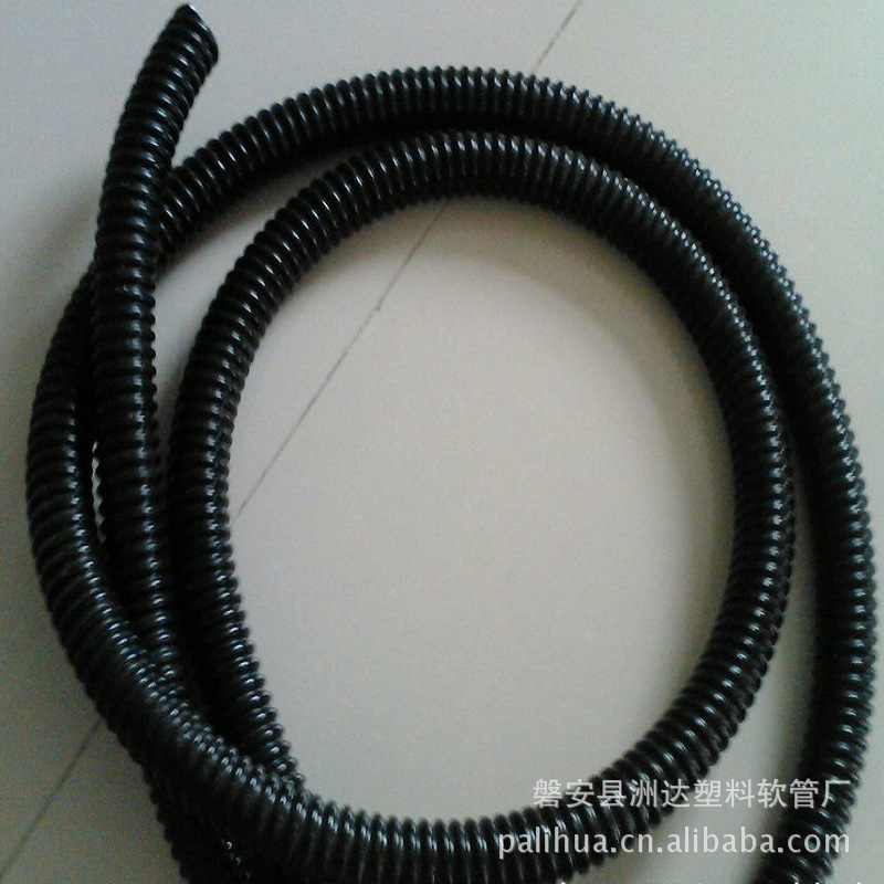 供应阻燃缠绕管 加筋阻燃缠绕管 钢丝阻燃缠绕管 PVC阻燃缠绕管