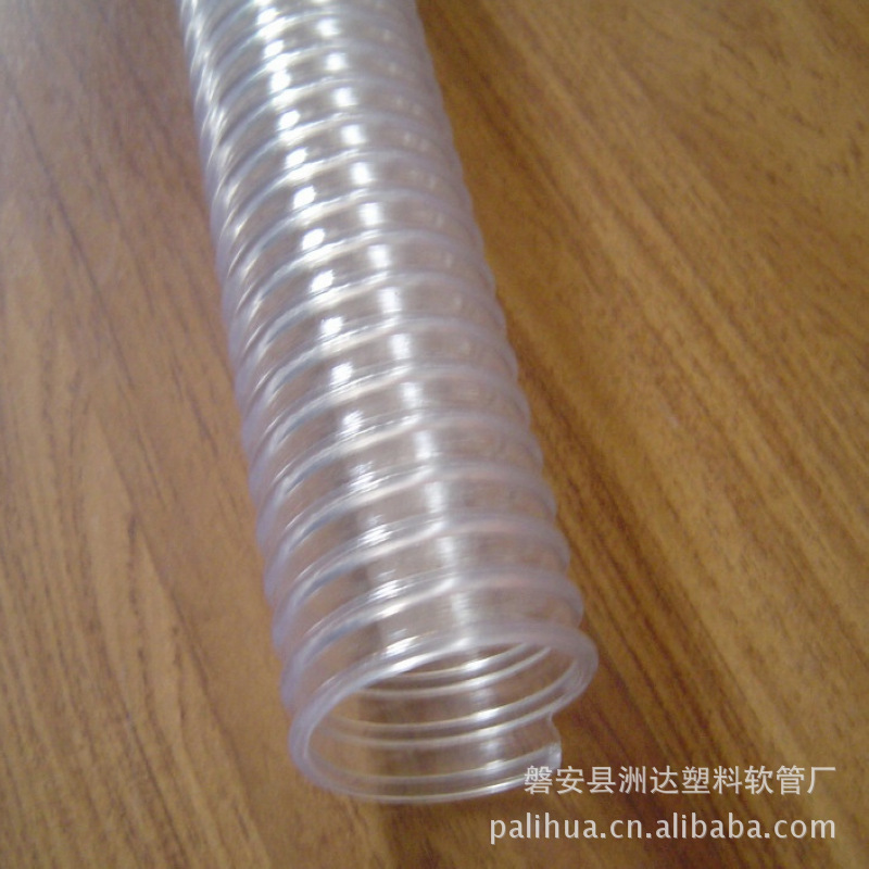 供应缠绕管 PVC加筋缠绕管 电缆保护缠绕管 全透明缠绕管