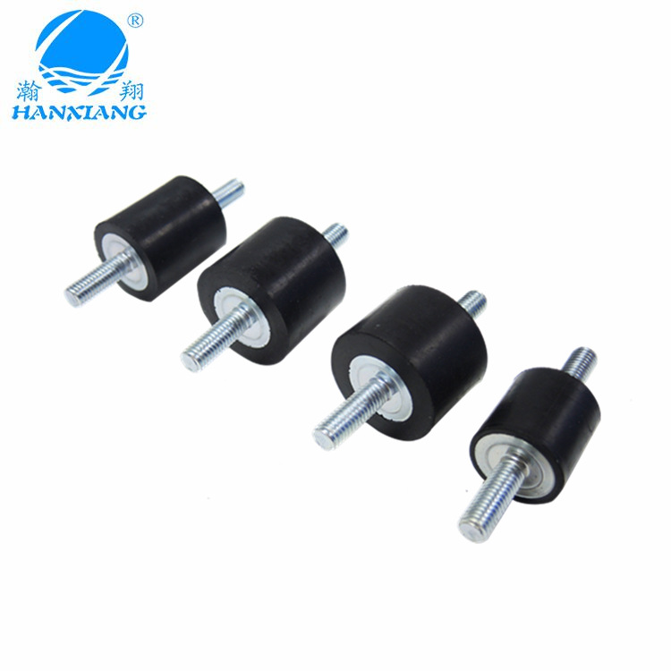 厂家带螺丝橡胶柱子 橡胶柱帽 橡胶圆柱