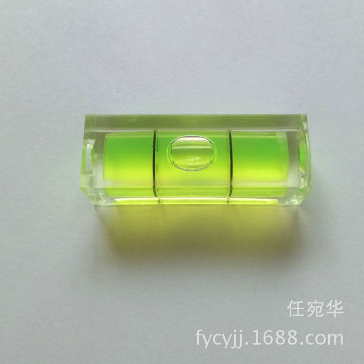 Прямоугольный мини-уровень 15*15*40 мм, аксессуары для нивелирования, маленький прозрачный уровень