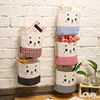 Cotton cartoon cute cloth, storage bag, postpartum bandage, storage system, hanging organiser