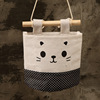 Cotton cartoon cute cloth, storage bag, postpartum bandage, storage system, hanging organiser