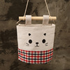 Cotton cartoon cute cloth, storage bag, postpartum bandage, storage system, hanging organiser