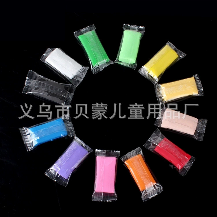 Художественные материалы 4 г 5 г 10 г сверхлегкая глина бор без бор цветная глина пластилин упаковка конфет производитель оптом