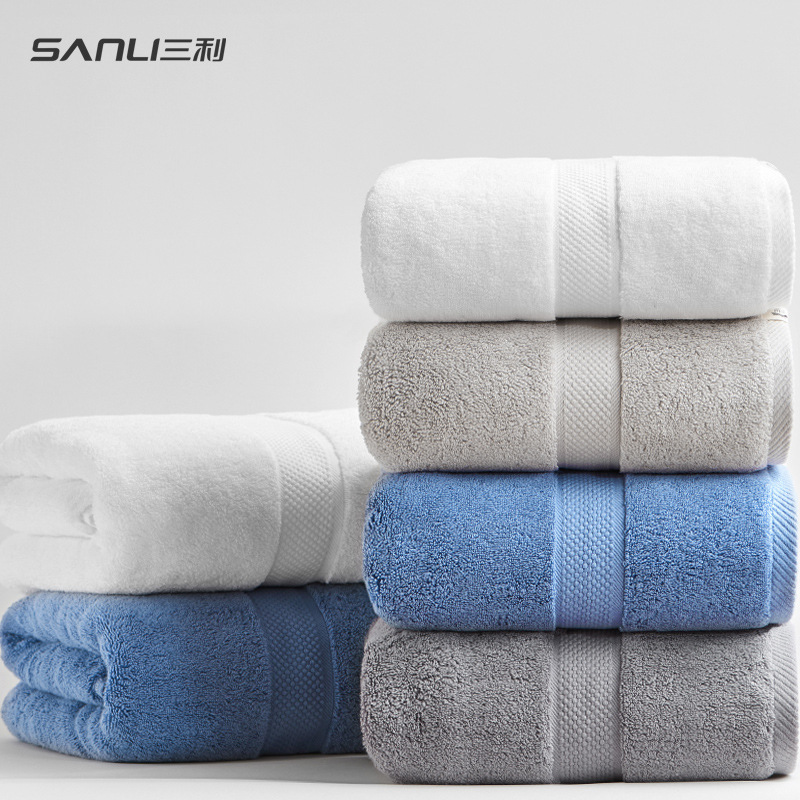 [Санли новый полотенце Полем кардинг полотенце утолщенный чистый хлопок 800g полотенце 80*160 увеличение для взрослых полотенце