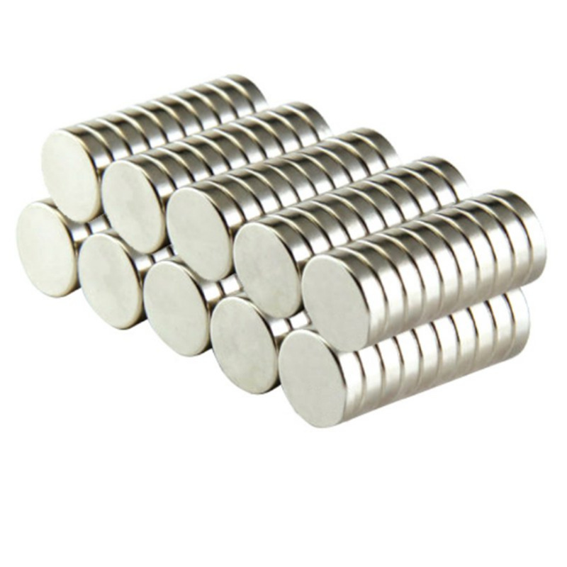 厂家订购 钕铁硼圆形强磁 12*3 加工各种规格磁铁片  圆形磁铁