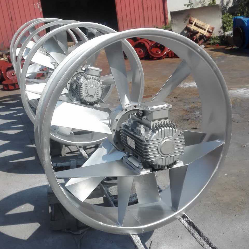 厂家供应食品茶叶烘烤 烤房高温高温高湿轴流风机0.75kw烤箱风机