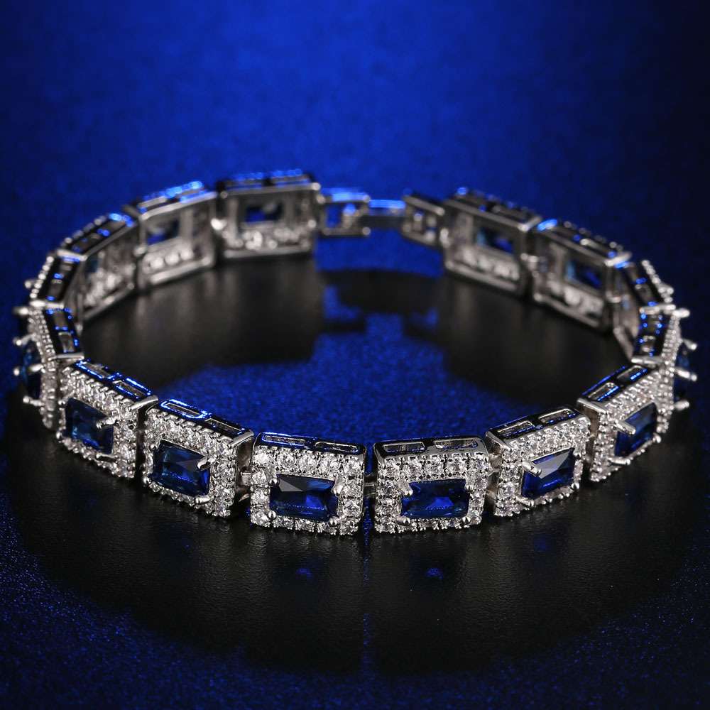 Kashi Corea del Sur estilo coreano pulsera de moda micro incrustaciones pulsera de circón Comercio exterior pulsera transfronteriza de moda para las mujeres