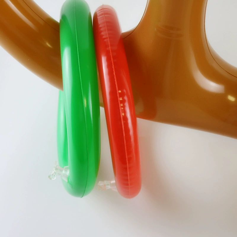  inflatable helmet, rings, headband, toy, props
