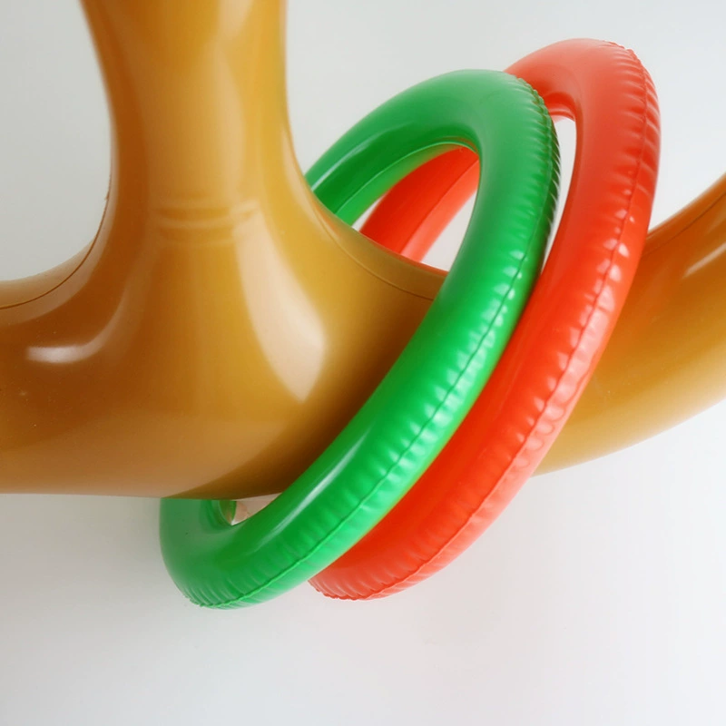  inflatable helmet, rings, headband, toy, props