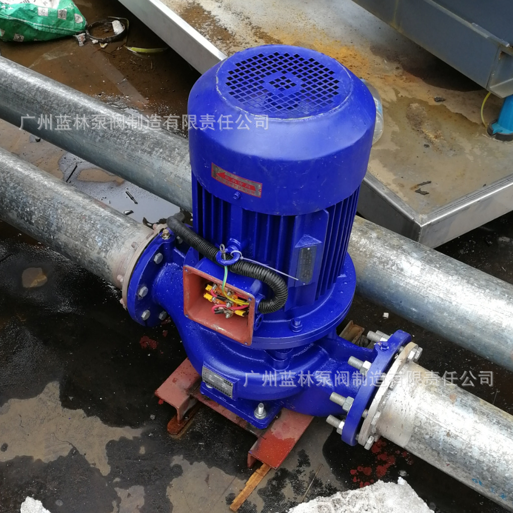 ISG80-125立式管道离心泵 锅炉耐高温冷水循环泵