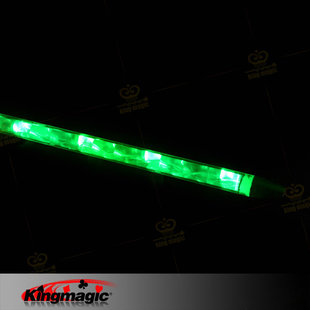G0032 light dancing stick Red Blue Green White colorful King Magic Magic props wholesale Magic stick