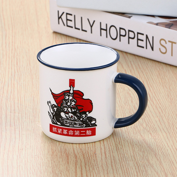 retro creative ceramic tea cup