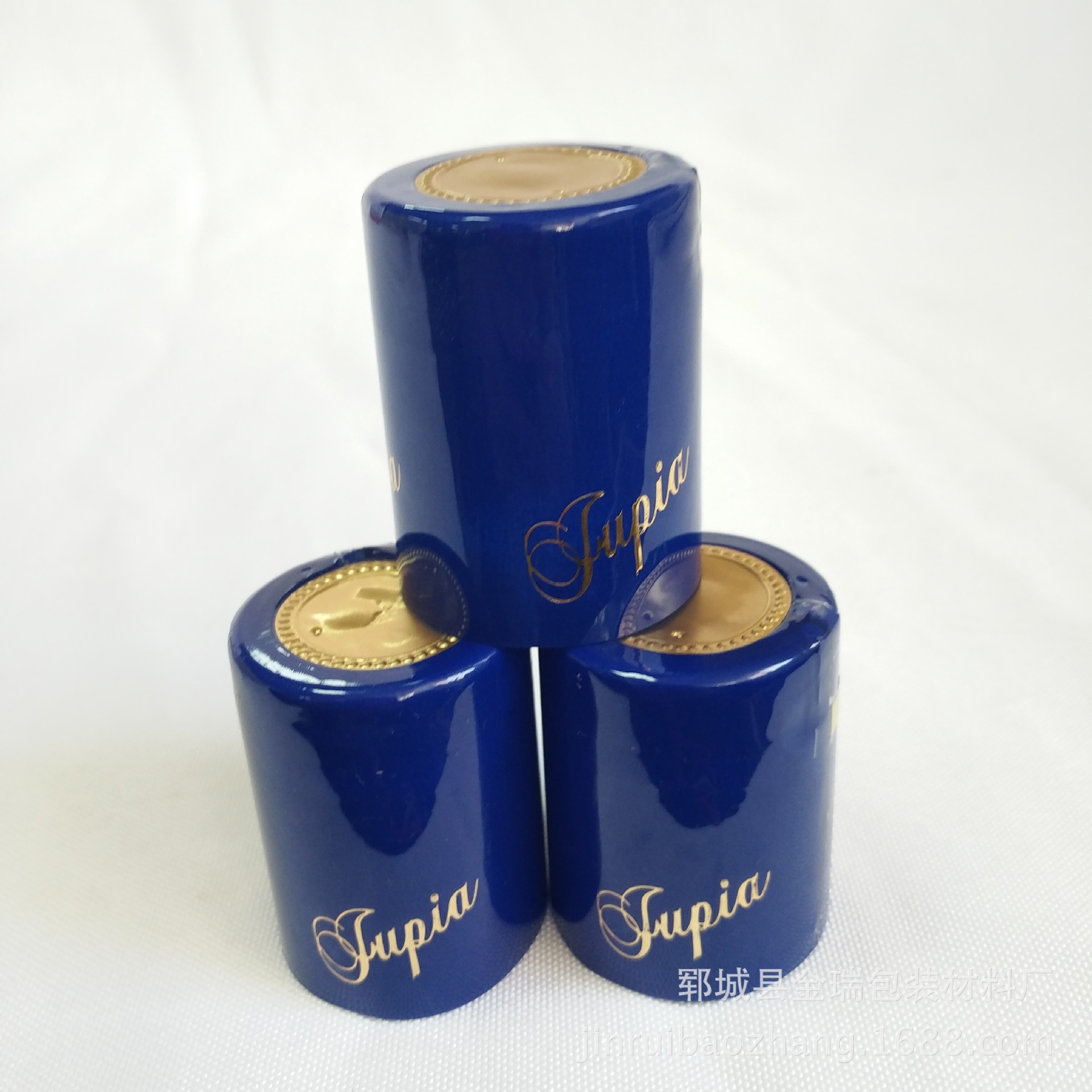 PVC热收缩胶帽防水胶帽胶套红酒热缩帽超市饮料瓶封口膜印花胶帽