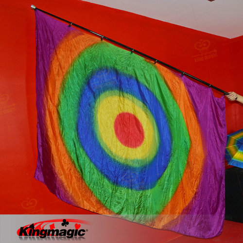 G0202 Raising the flag with bare hands, colorful ring, King Magic, stage performance, magic props, holiday party