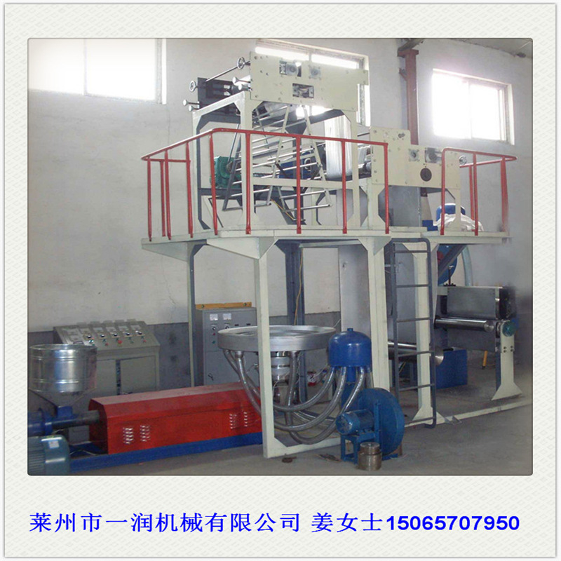 塑料捆扎绳拉丝机械设备 风冷吹膜机 尼龙草打包捆绑绳挤出拔丝机