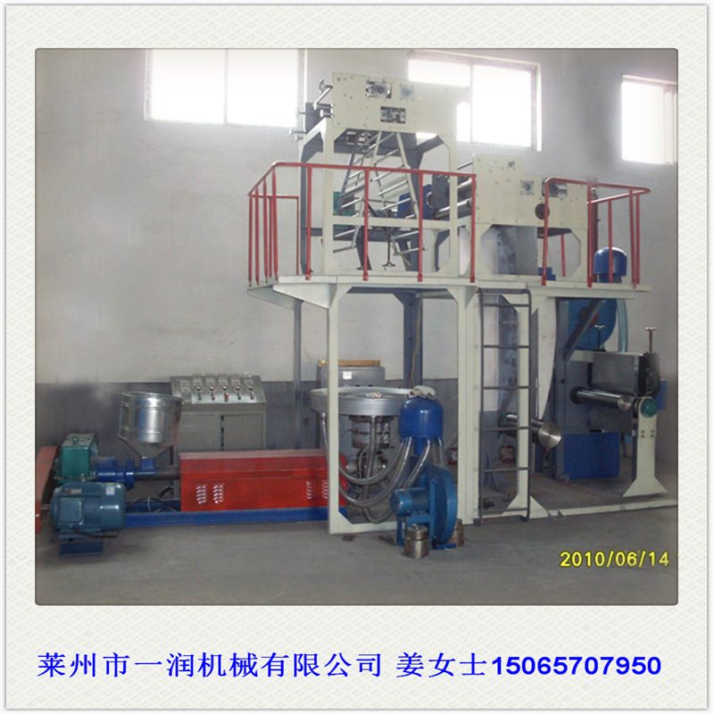 风冷撕裂膜PP尼龙草捆扎带拉丝机价格低质量售后保证莱州一润