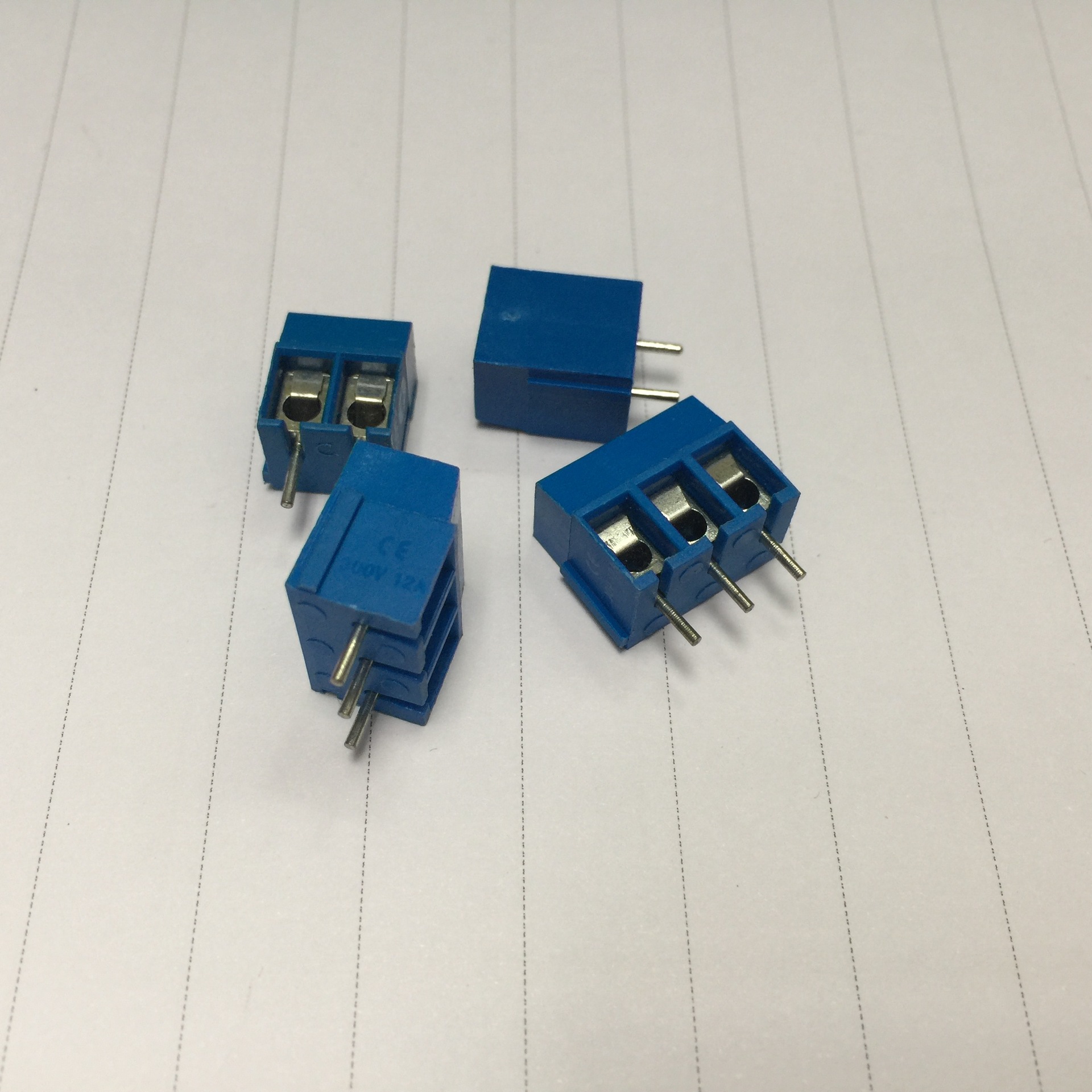 【厂家】PCB螺钉式接线端子SY/KF300V直针2P 3P可拼接5.0MM 铜件