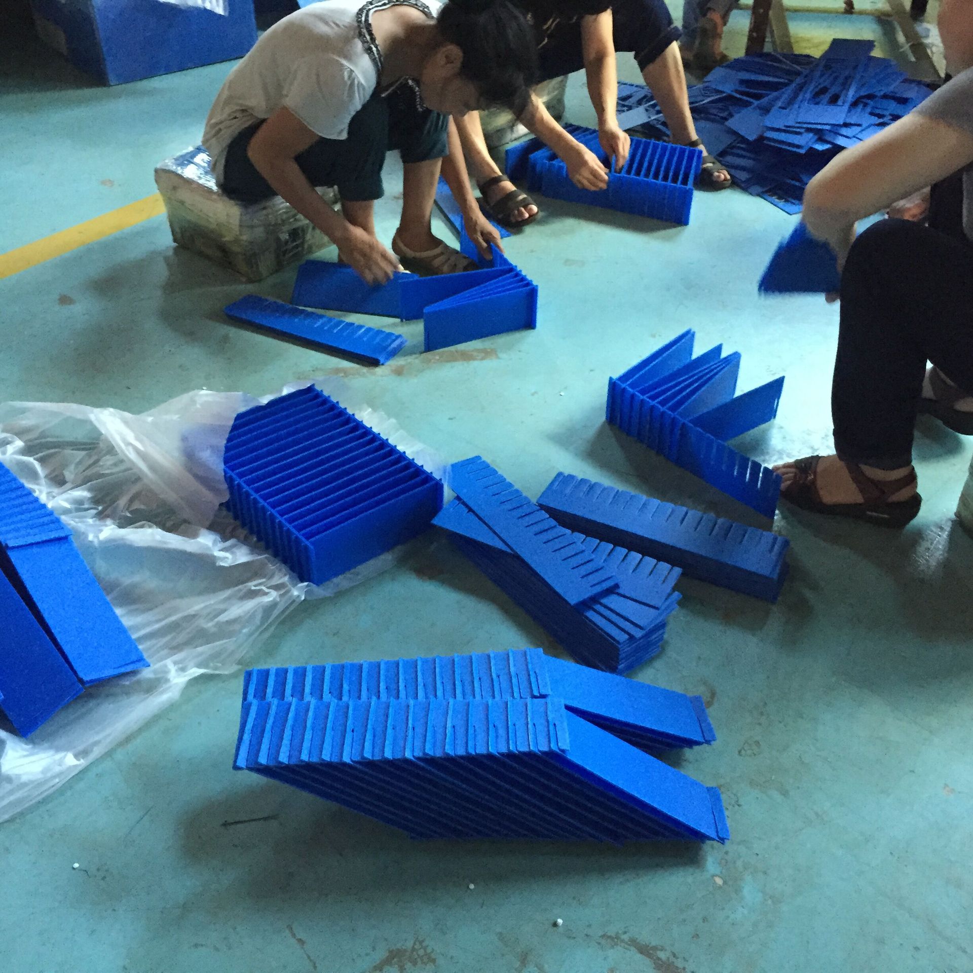 中空板刀卡PP中空板刀卡 塑料隔板刀卡