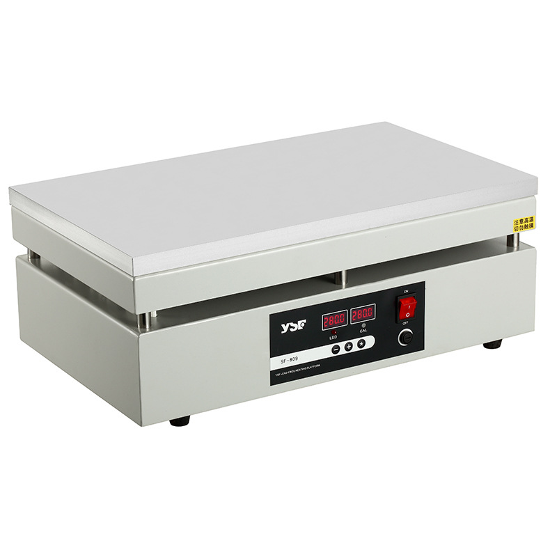 SF-809数显恒温铝基板加热平台手机拆屏预热加热台拆焊台