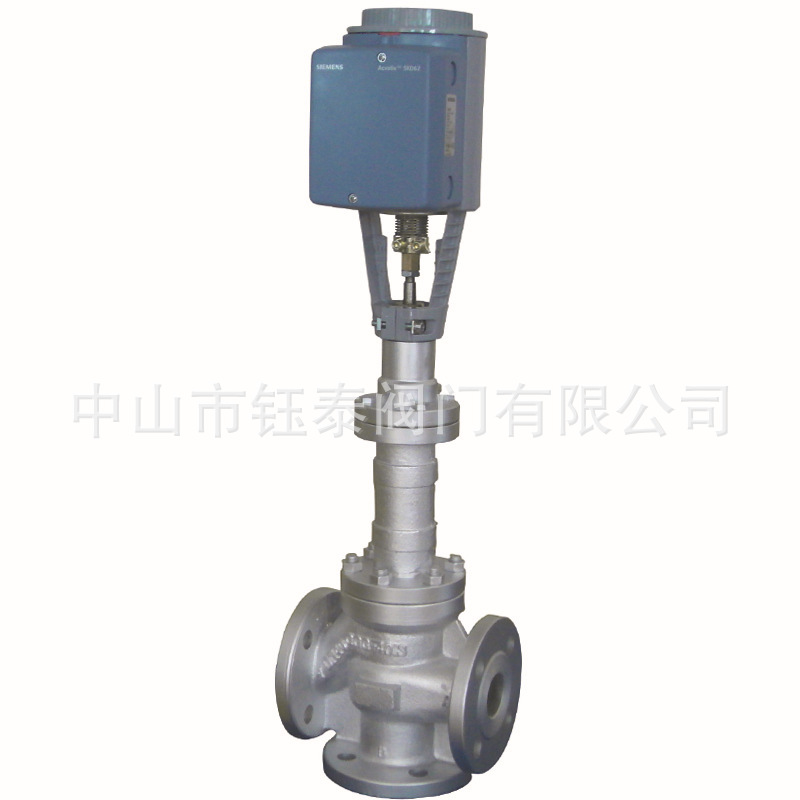 西门子三通分流热煤阀 西门子阀门 温控阀 三通式阀