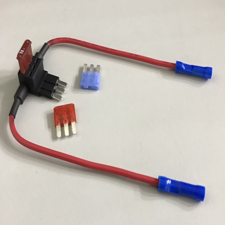 ALPP 3脚保险丝座 3位保险丝座  双头出线取电器