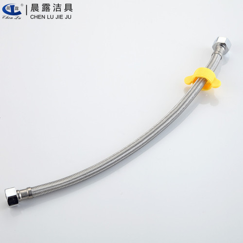 Factory direct sales 304 braided hose water heater water hose steel wire hose toilet water inlet hose double-ended cap