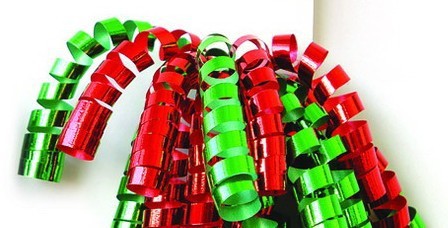 卷发彩带 星星花燕子尾 蝴蝶花 礼品包装彩带 Organza ribbon(图)