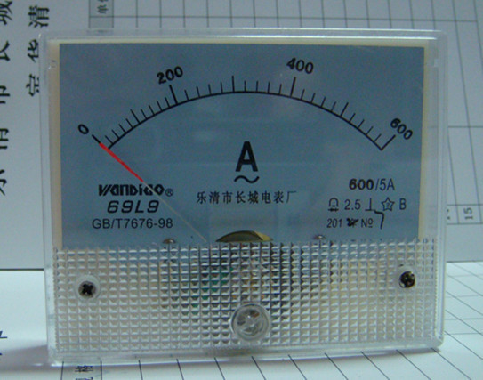 供应 69L9 600/5 交流 指针式 电流测量仪表