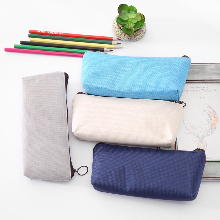 Estilo coreano nuevo estudiante papelería secundaria animal invertida caja de lápiz trapezoidal dibujos animados lindo simple caja de lápiz animal