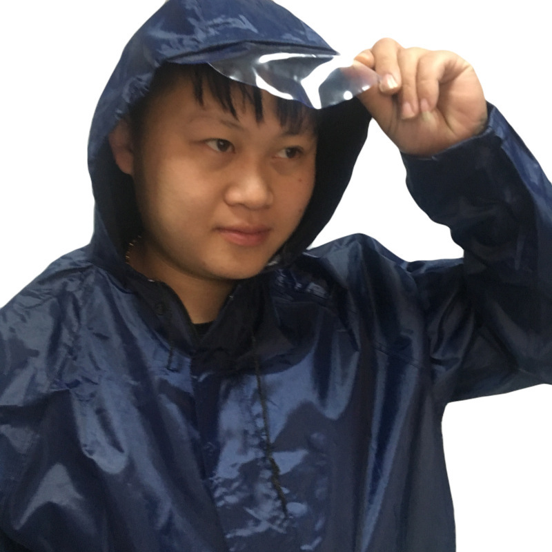 Factory Direct Split Set Raincoat Rain Pants Men's and Women's Thickened Adult Oxford Cloth Electric Vehicle Motorcycle Construction Site Factory Direct Split Set Raincoat Rain Pants Men's and Women's Thickened Adult Oxford Cloth Electric Vehicle Motorcycle Construction Site