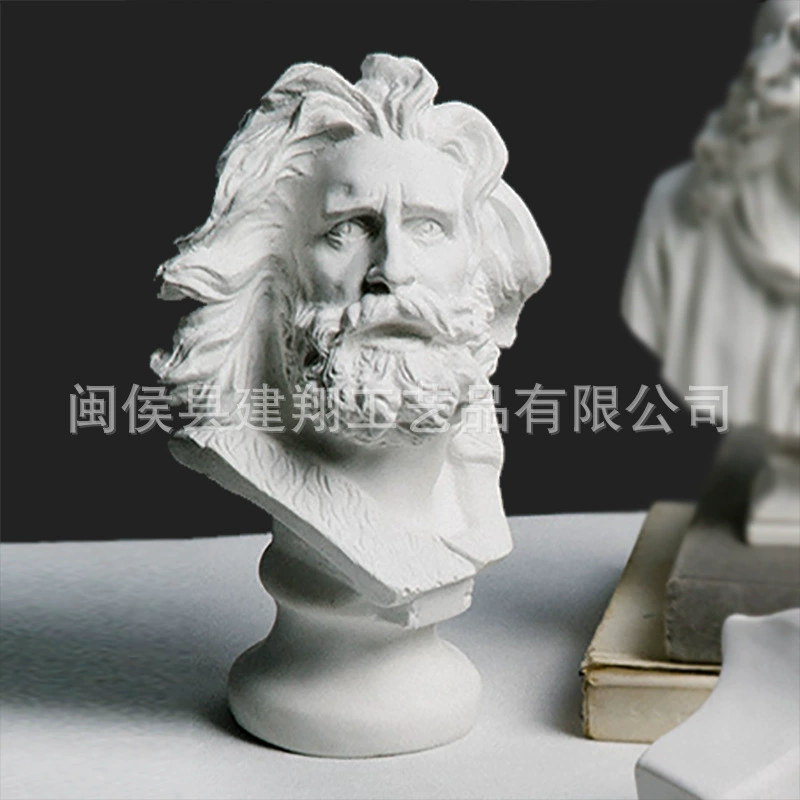 European -style decorative Greek small decoration art breeding resin craftsman statue of character model decoration imaging