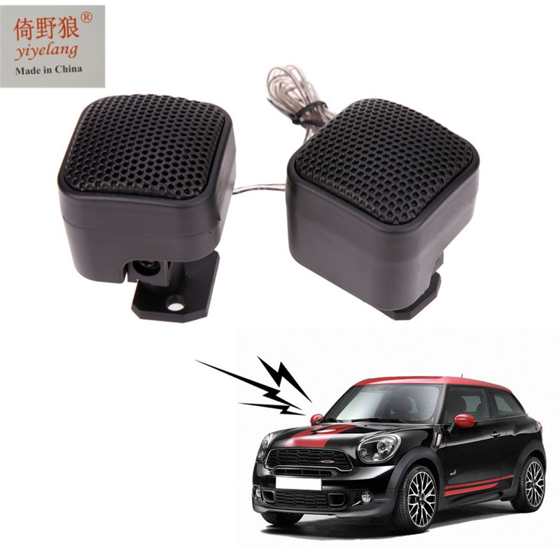 Comercio electrónico transfronterizo adecuado para el sistema de audio del coche 500W eficiente mini tweeter Altavoz del coche de 2 piezas