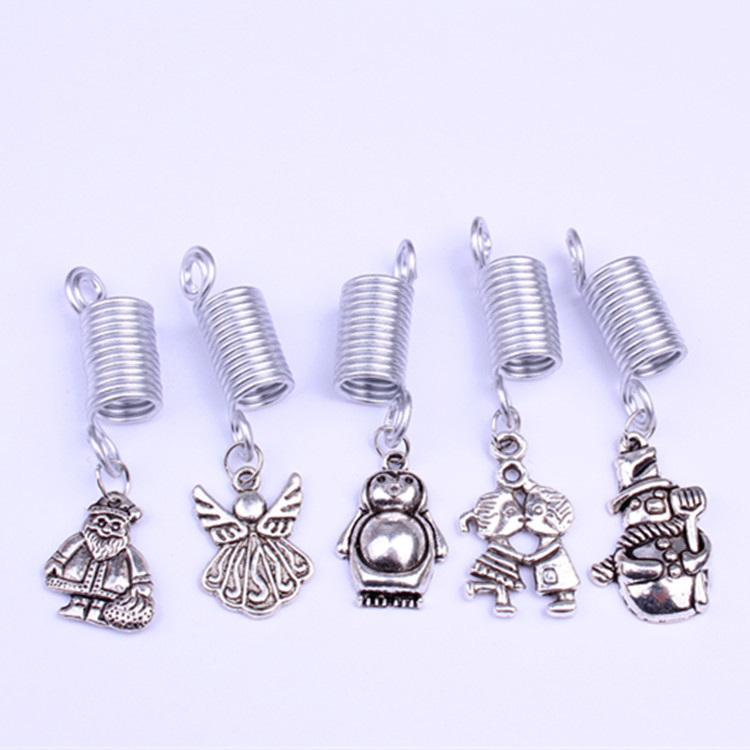 Wig Accessories Reggae Dirty Braid Decoration Hair Loop Hair Buckle Spring Ring Retro Alloy Pendant Headwear Accessories Wig Accessories Reggae Dirty Braid Decoration Hair Loop Hair Buckle Spring Ring Retro Alloy Pendant Headwear Accessories