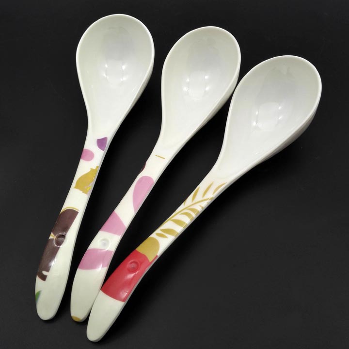D2431 BD12 cuchara de sopa cuchara de porcelana de imitación Zisheng cuchara de sopa de dos yuanes puesto de tienda de distribución al por mayor