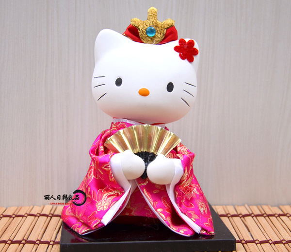 Cartoon Japanese doll