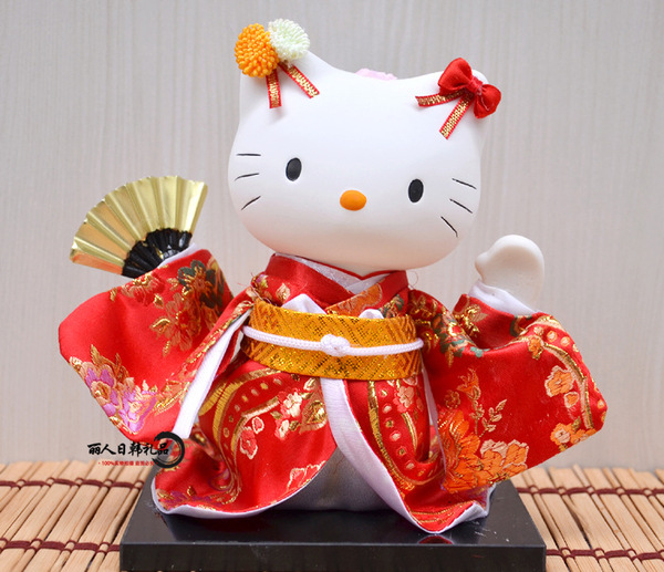 Cartoon Japanese doll